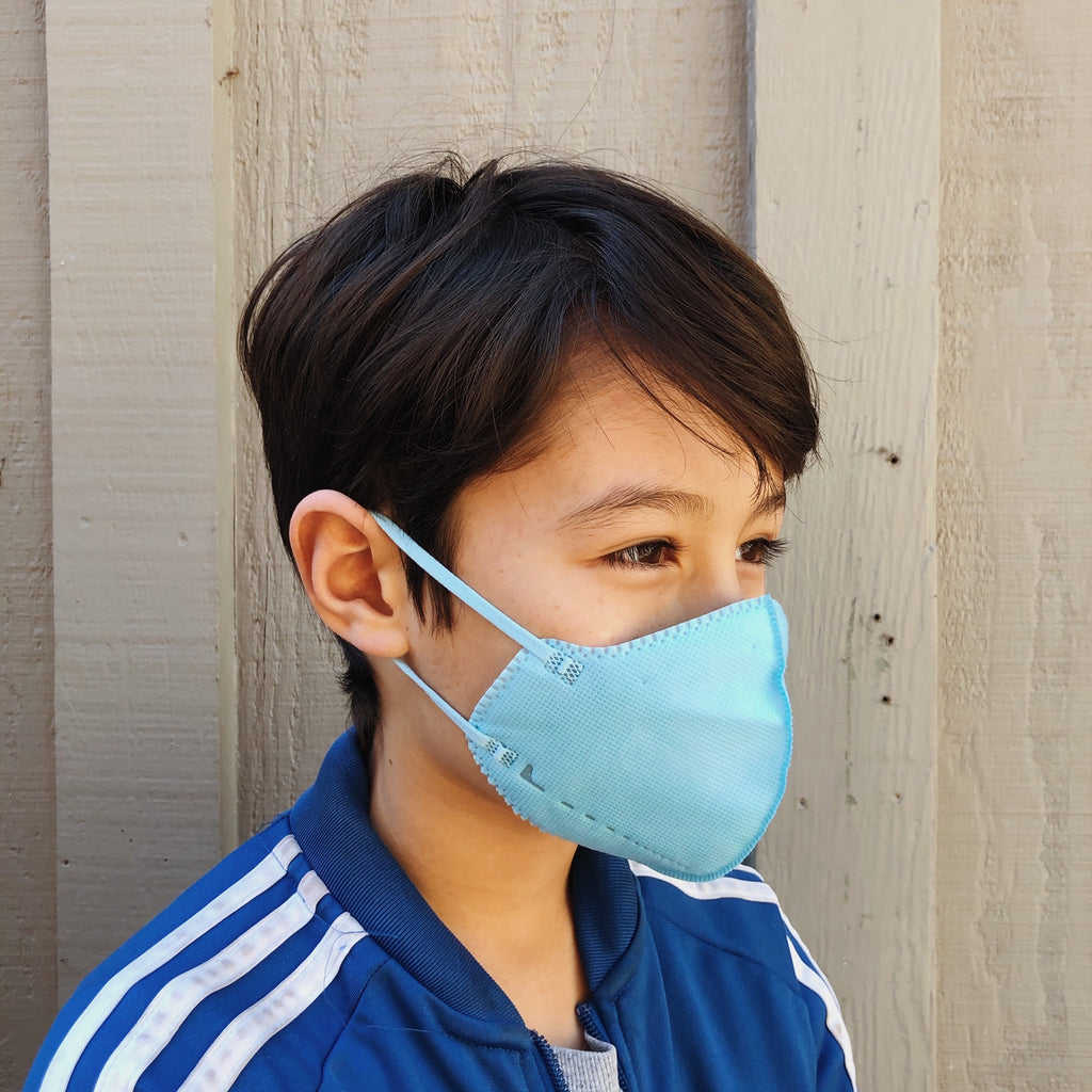 AirPop - Kids Mask, Blue, 4-pack