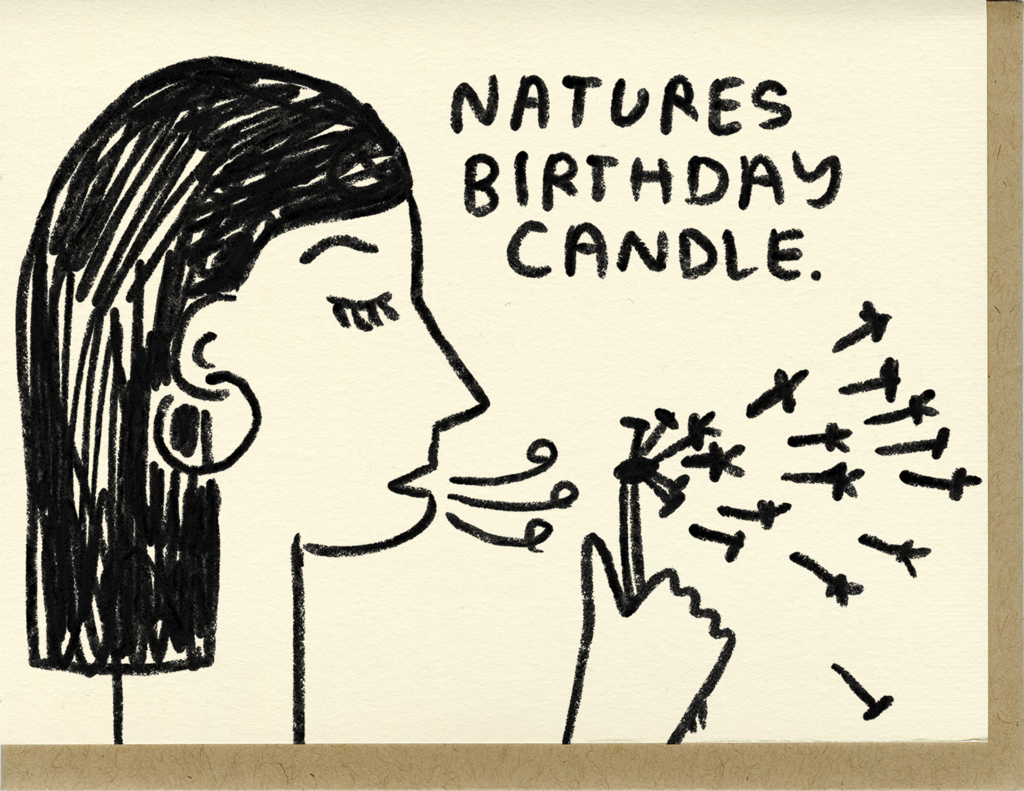 People I’ve Loved- Nature's Birthday Candle Card