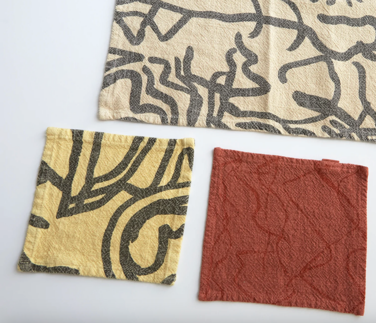 Little Napkins - Weave - Terra Cotta - Dusty Coral – JENNY PENNYWOOD