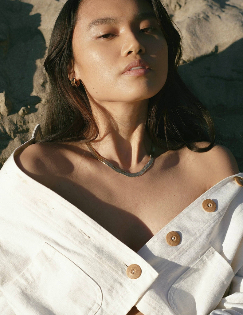 Mountainside Jewelry - Cleo Necklace: 18k Goldfill
