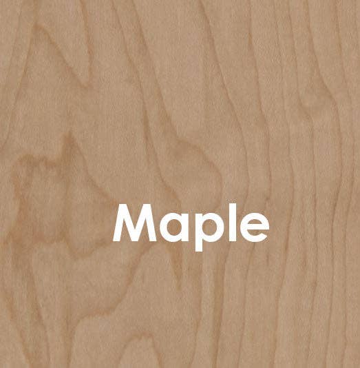 KHEM Studios - Circle Cutting Boards- USA Hardwoods + Made in USA: Extra Large Cherry