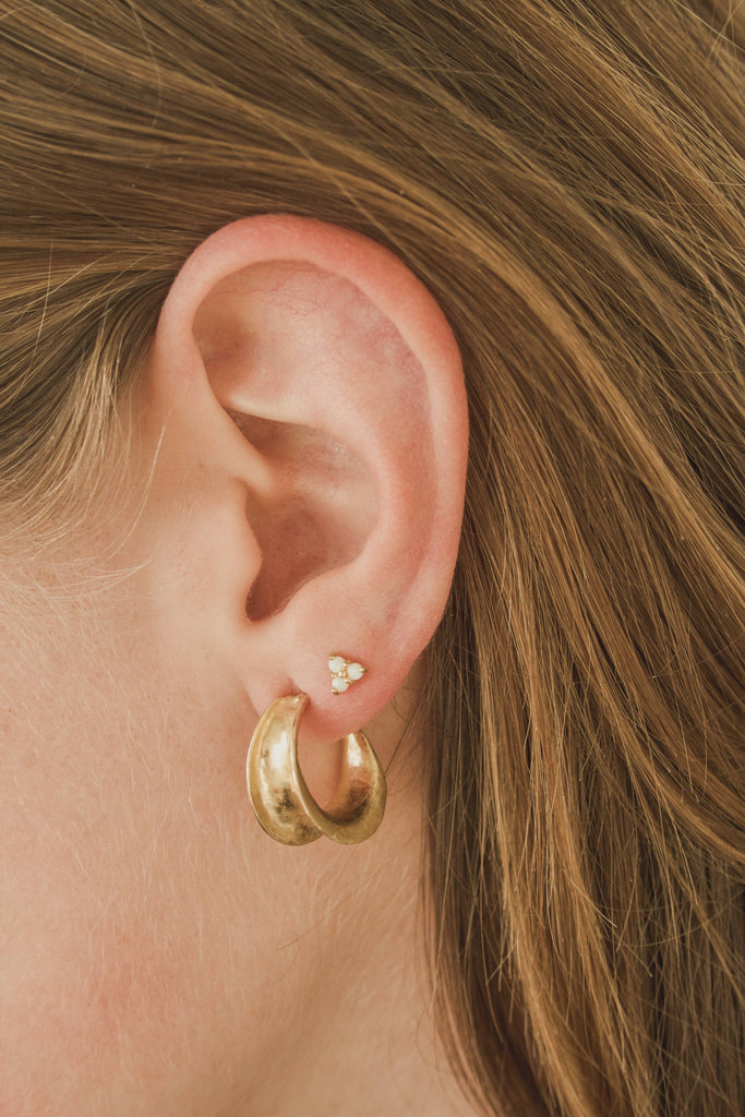 Mountainside Jewelry - Purus Earring: Gold Vermeil