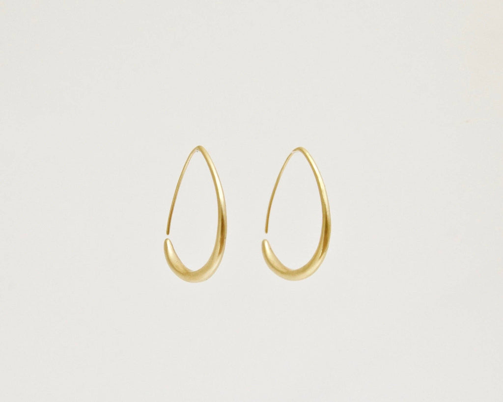 Mountainside Jewelry - Susa Hoops: Sterling Silver