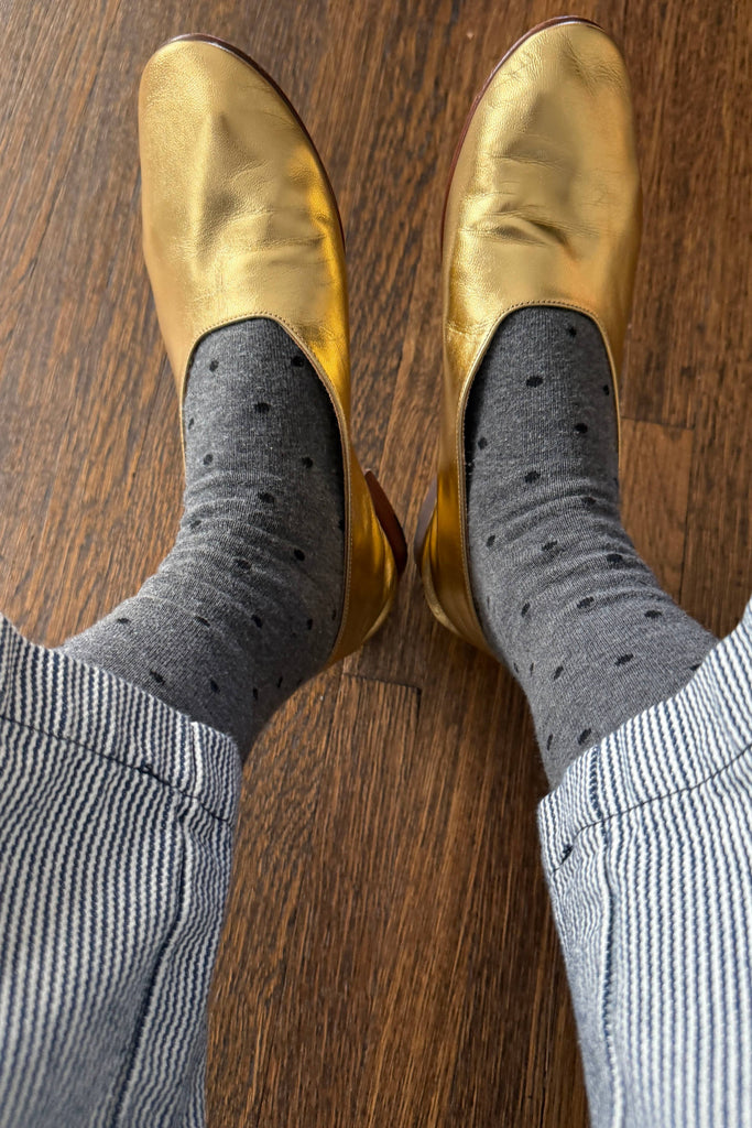 Le Bon Shoppe - Sneaker Socks: Marigold