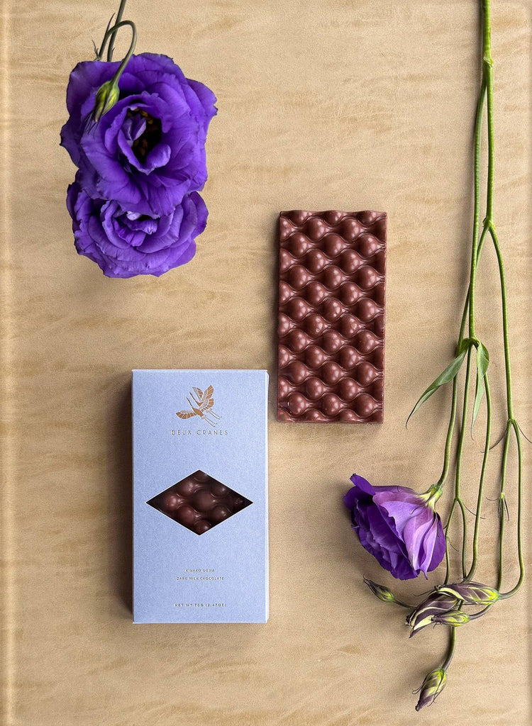 Deux Cranes - Limited Edition: Kinako Goma Dark Milk Chocolate