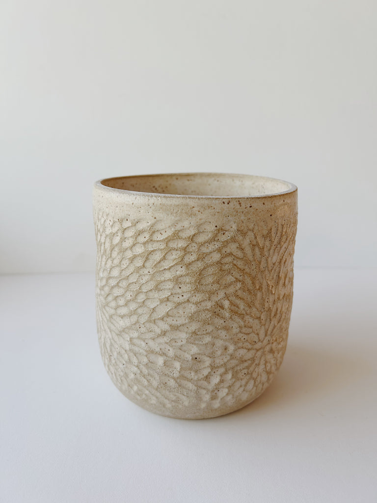 Off Kilter Ceramics- Crock, K