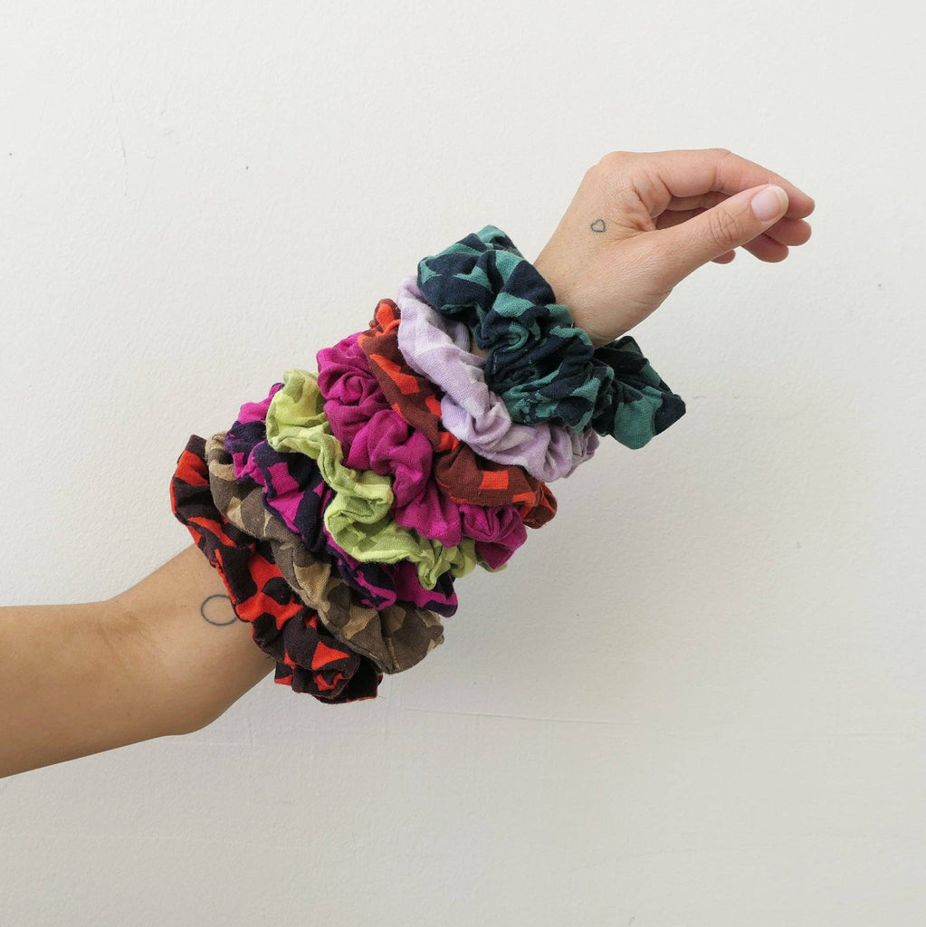 Jenny Pennywood - Zero Waste Scrunchie - Hot Coral