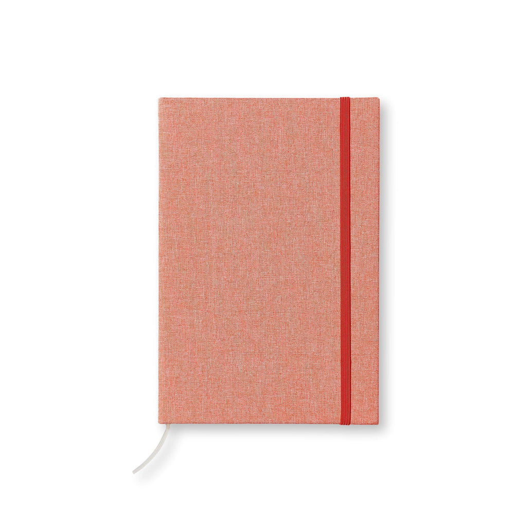 Portage Notebooks - Moderne Hardcover Journal, 224 Quality Blank Pages, 8.5x6": Salmon