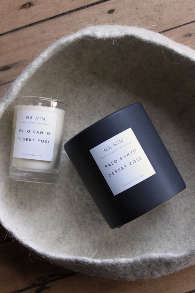 Na Nin - Palo Santo & Desert Rose Candle / 5oz