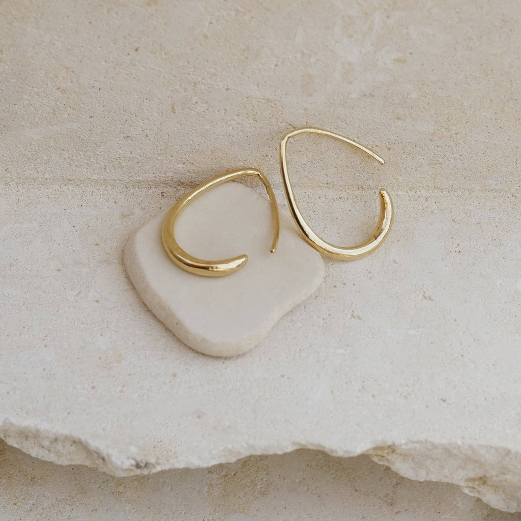 Mountainside Jewelry - Susa Hoops: Sterling Silver