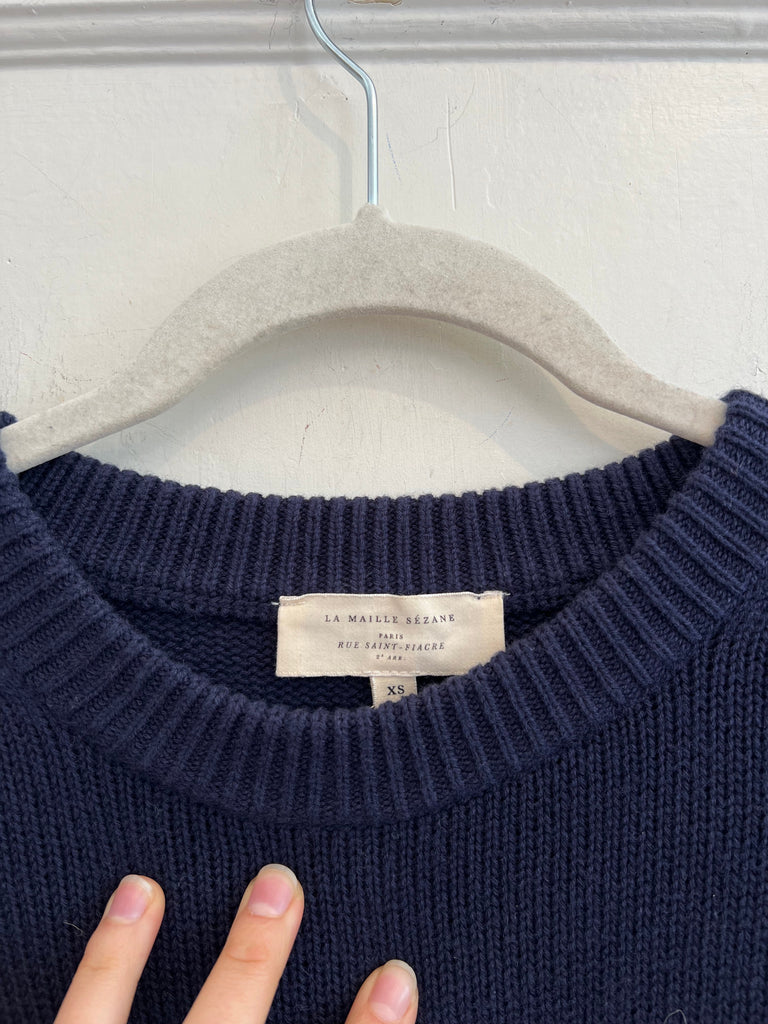 LOOP - Sezane Navy Sweater (#87)