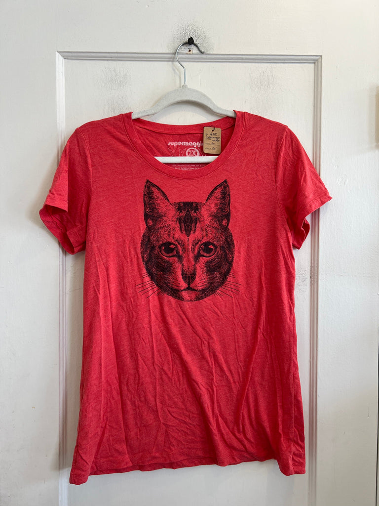 LOOP - Supermaggie Cat T-Shirt (#397)