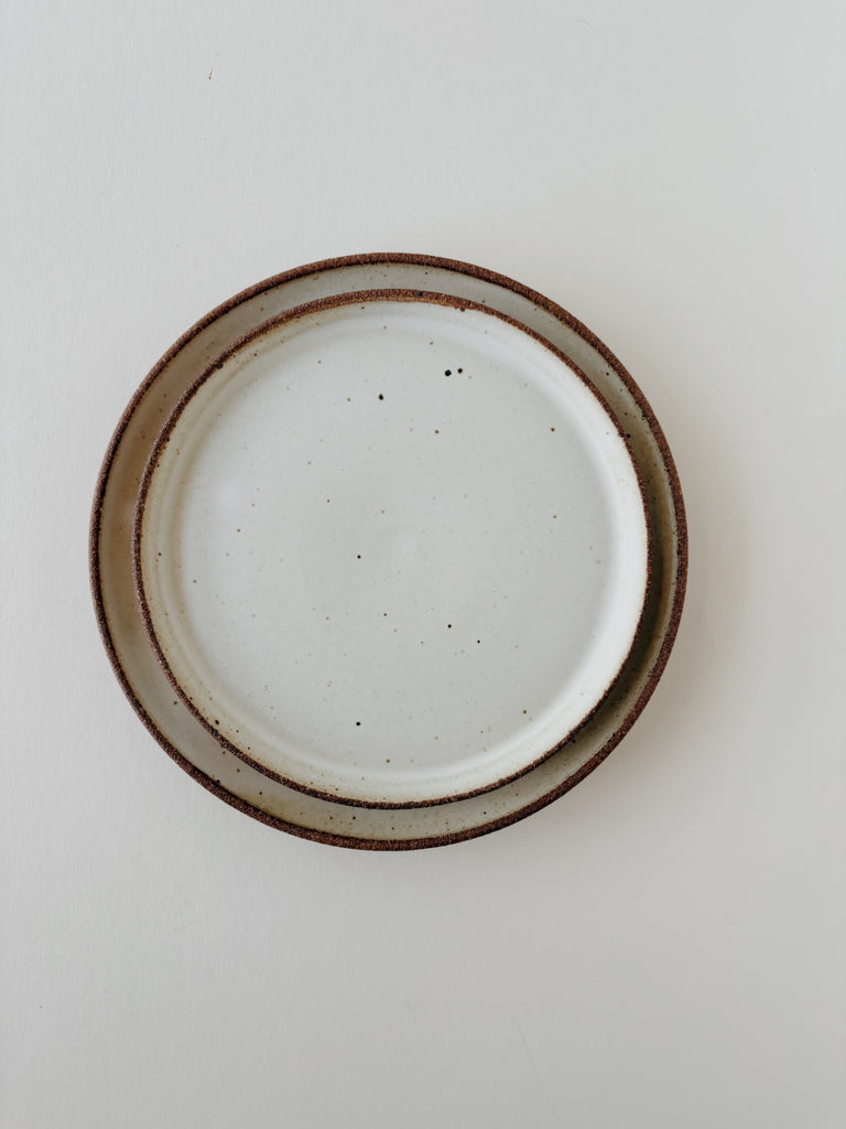 Coastline Ceramics- Cafe nesting plates, set of 2