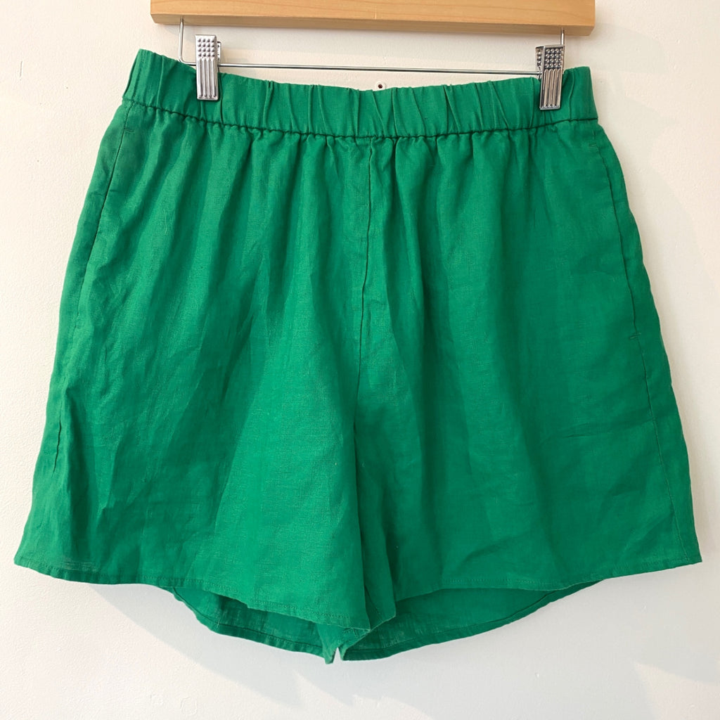LOOP - Everlane Linen Shorts, Sz M (#97)