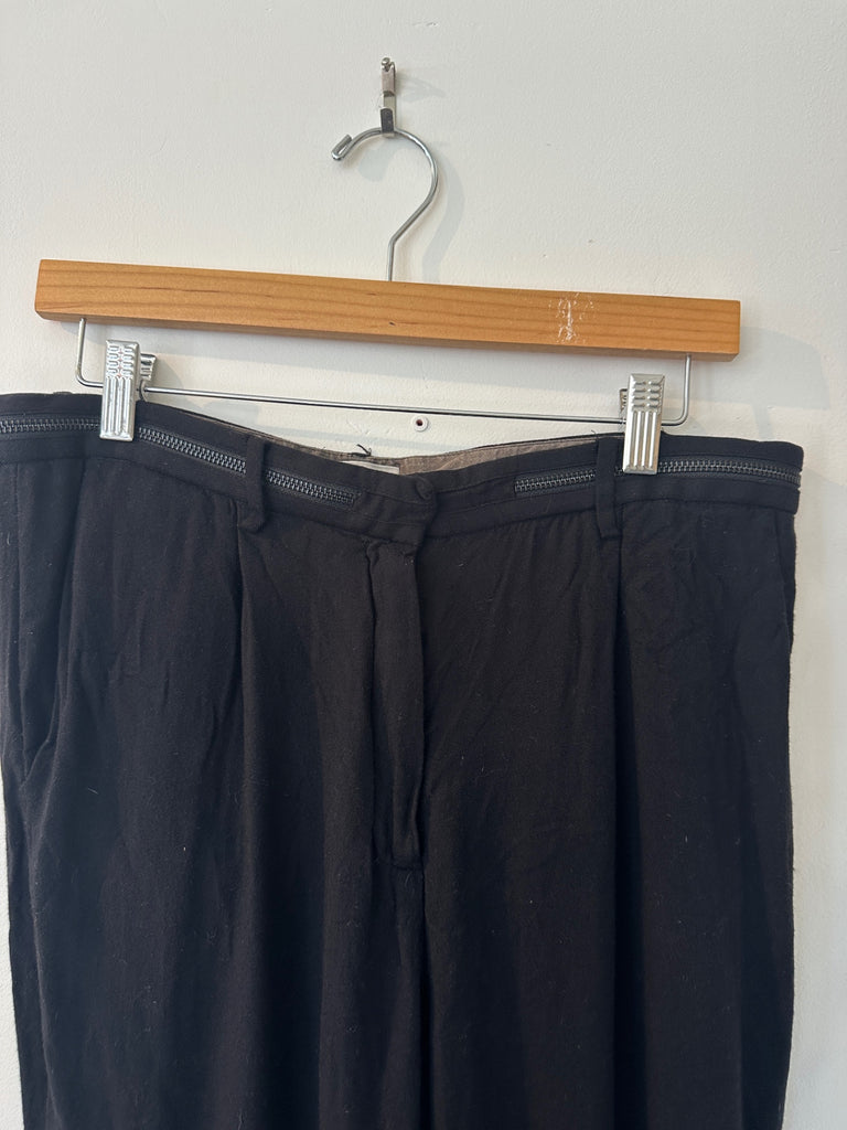 LOOP - Acne Studios Black Pants, Size 38 (#121)
