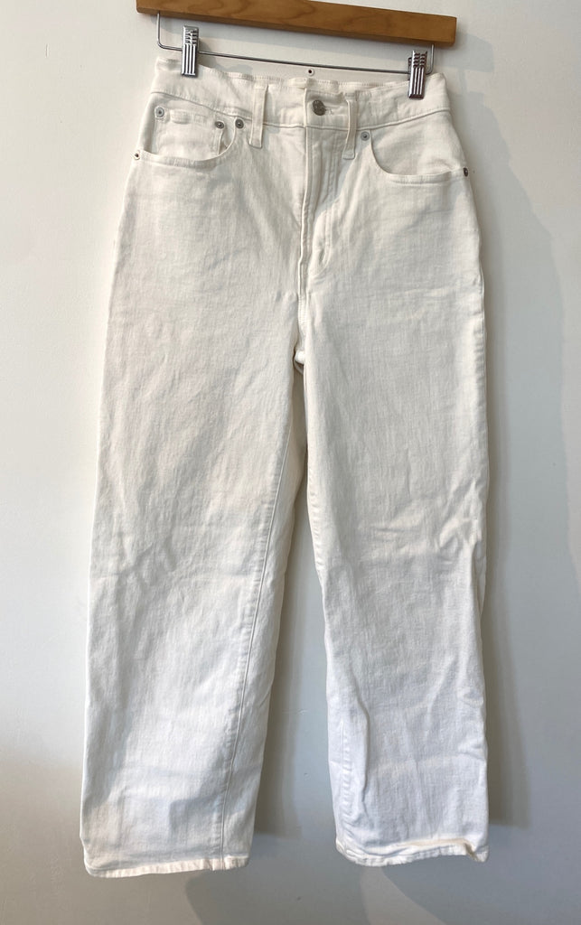 LOOP - Madewell Perfect Vintage Wide-Leg Crop Jean, Sz 27 (#170)