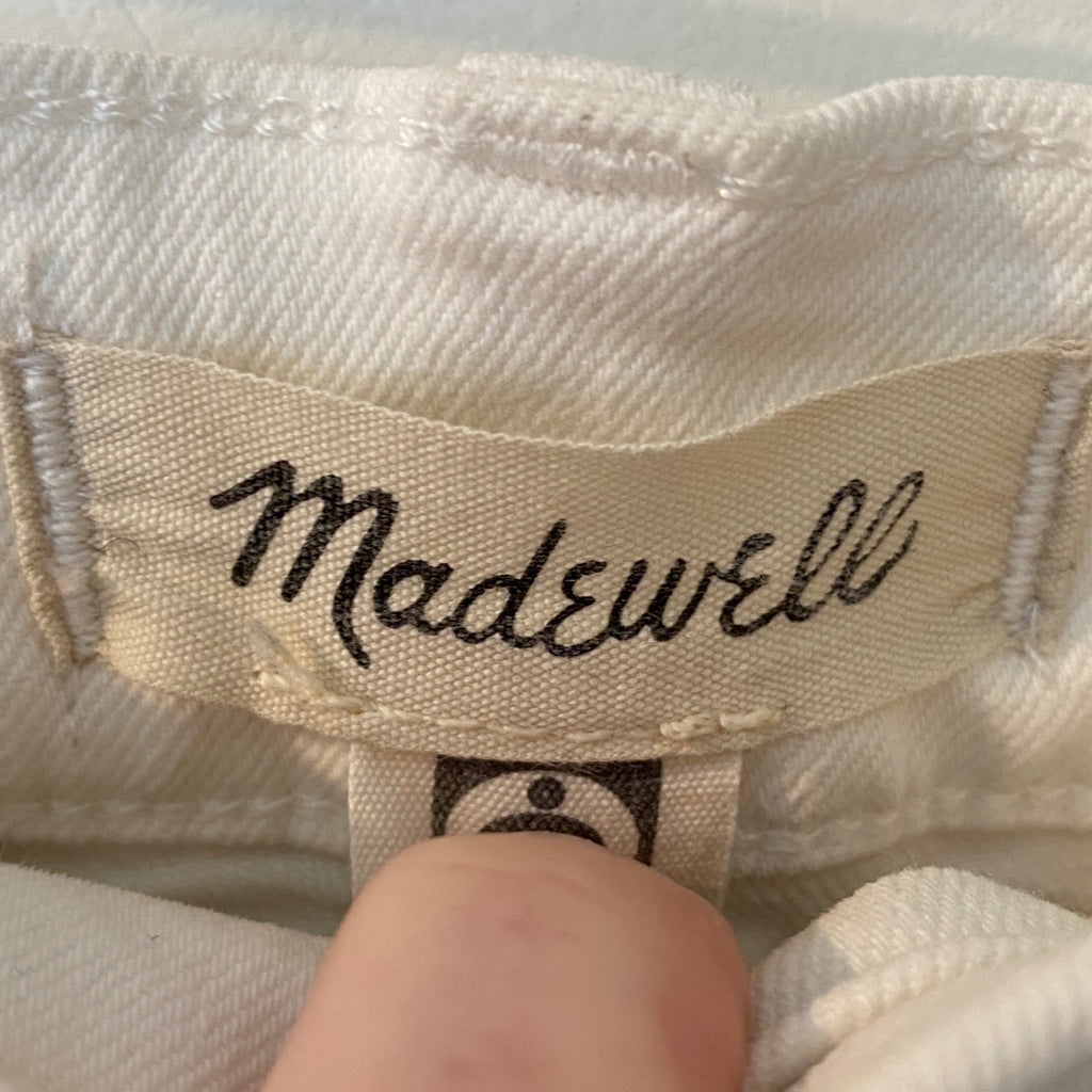LOOP - Madewell Perfect Vintage Wide-Leg Crop Jean, Sz 27 (#170)
