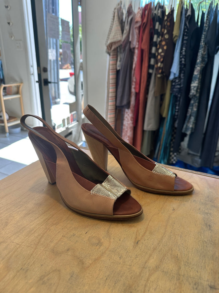 LOOP - Rachel Comey Slingback Heels, Size 9.5 (#401)