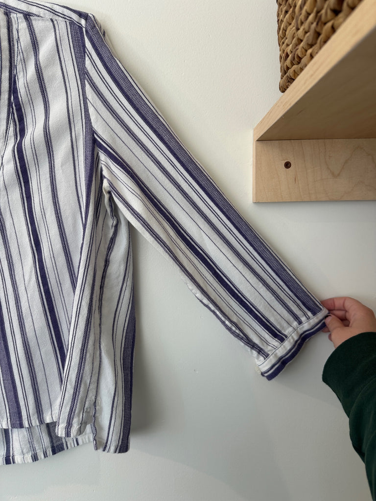 LOOP - Steven Alan X Clare V. Stripe Top, Size L (#426)