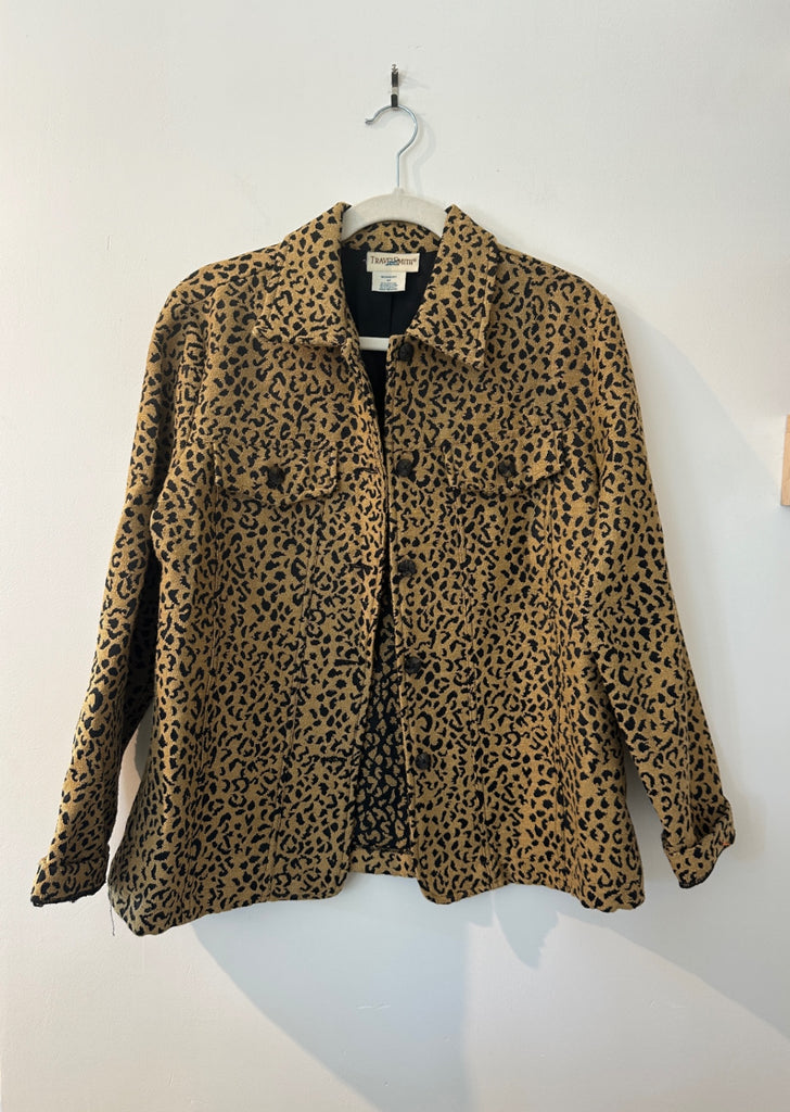 LOOP - Vintage Leopard Jacket, Size M (#401)