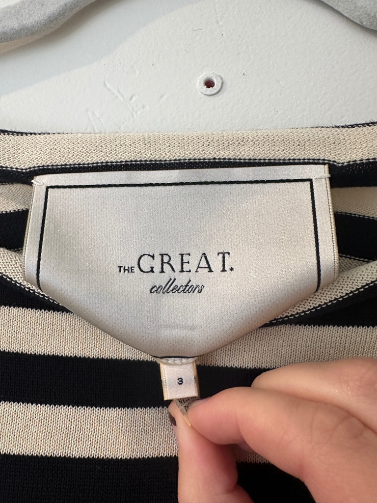 LOOP - The Great Stripe Sweater, Size 3/L (#195)