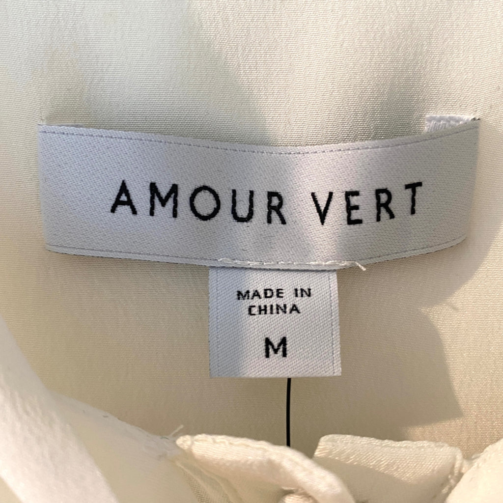 LOOP - Amour Vert Silk Blouse - NWT, Sz M (#432)