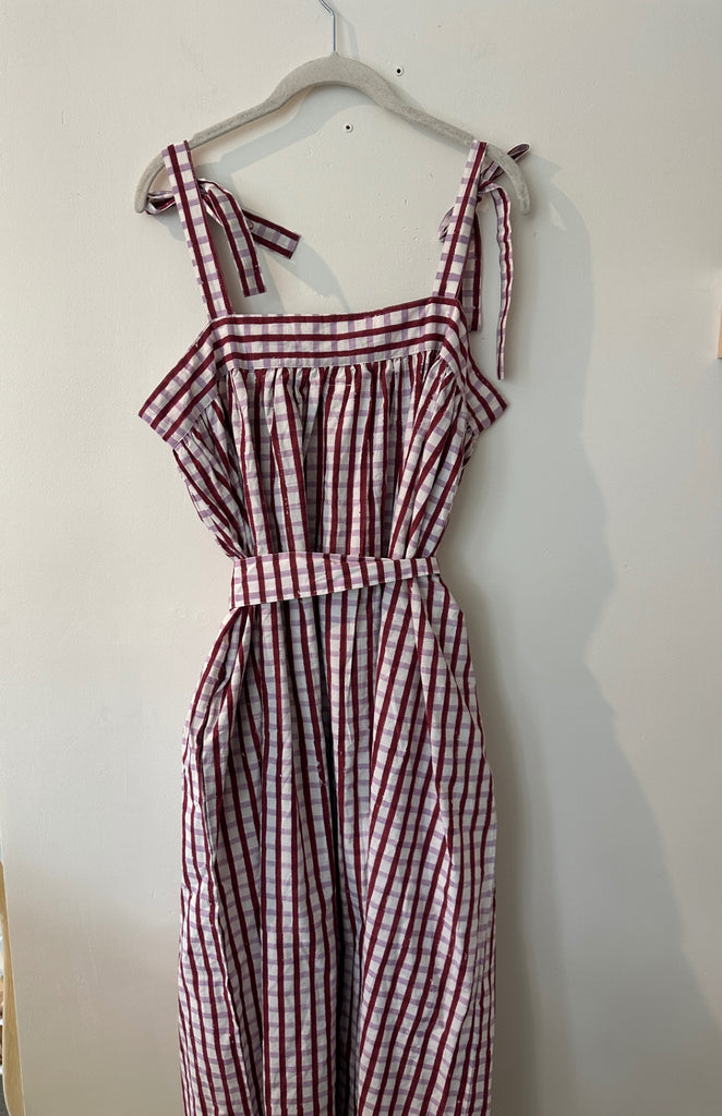 LOOP - Little Tienda Checkered Dress, Size S (#163)