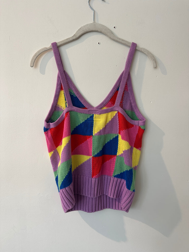 LOOP - MOTHER Knit Tank, Size L (#163)
