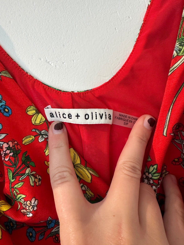 LOOP - Alice + Olivia One Piece Swimsuit, Size S (#163)