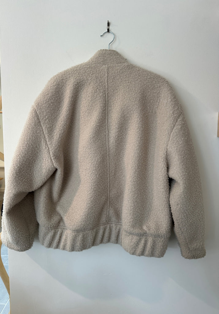 LOOP - Mango Teddy Jacket, Size S (#326)