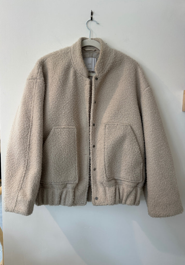 LOOP - Mango Teddy Jacket, Size S (#326)
