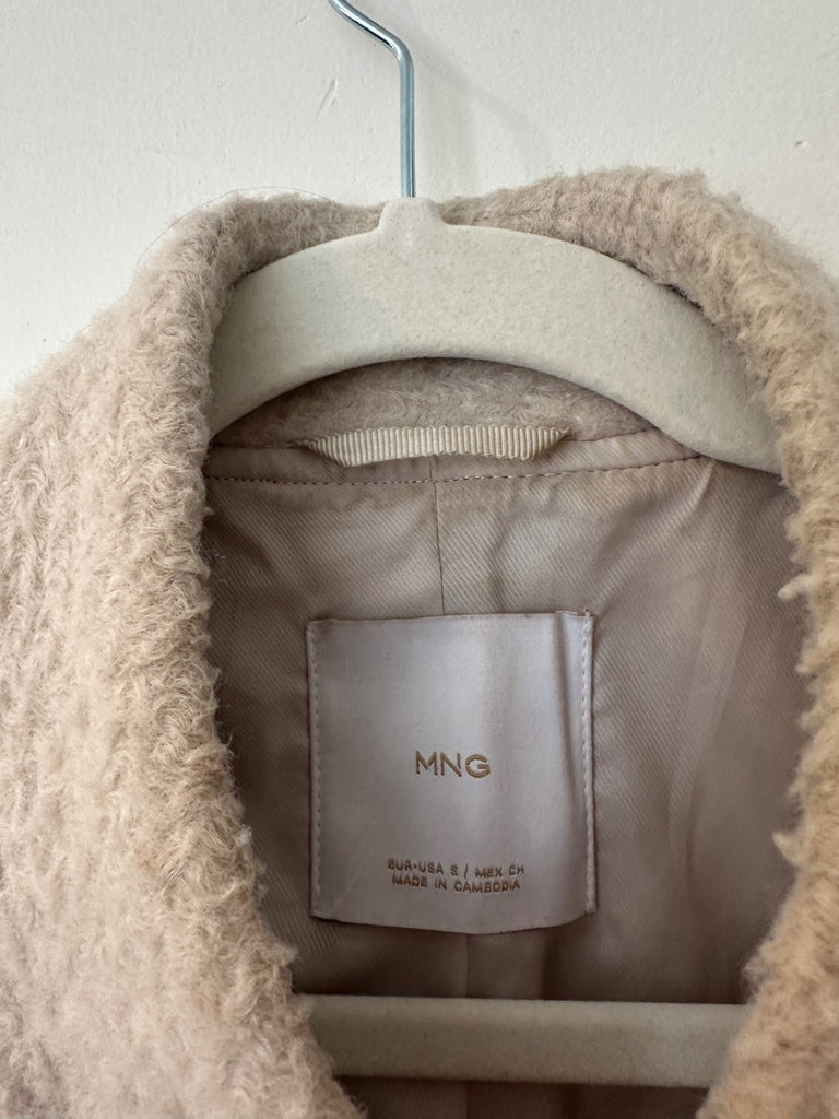 LOOP - Mango Teddy Jacket, Size S (#326)