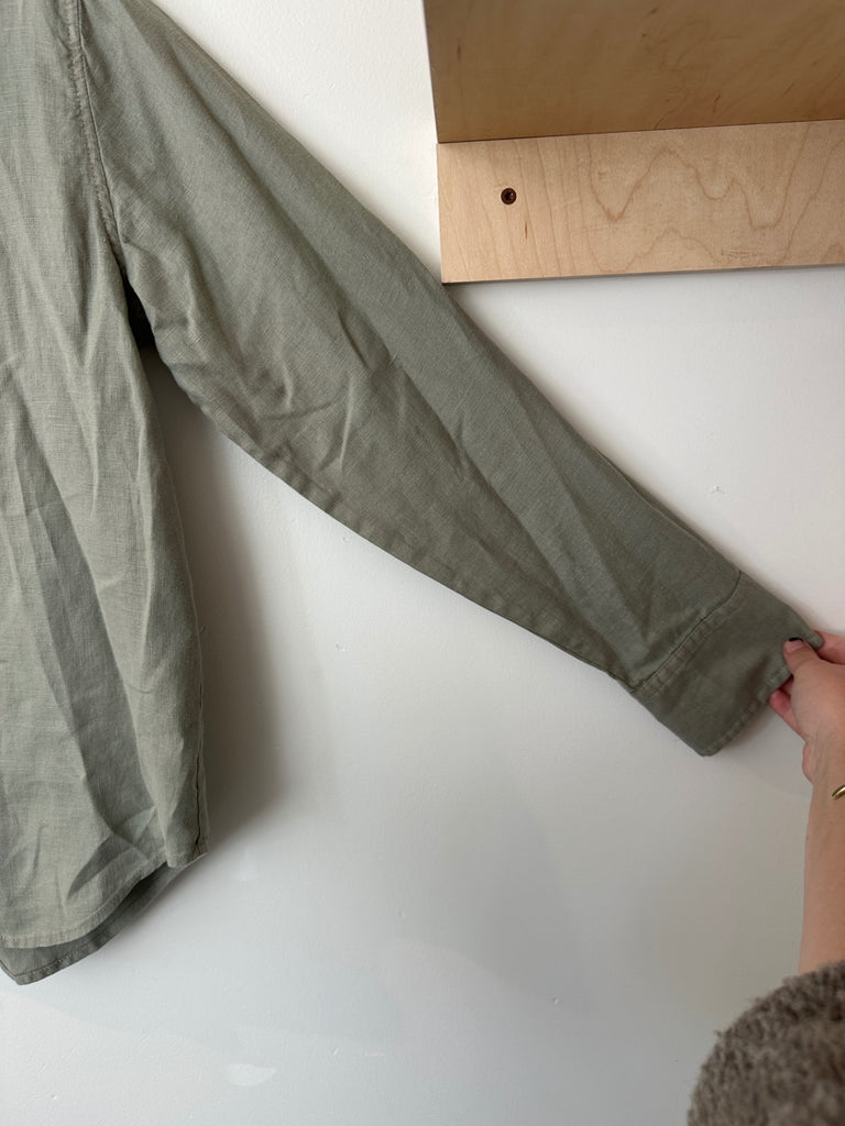 LOOP - Everlane Linen Button Up Shirt, Size 6 (#190)