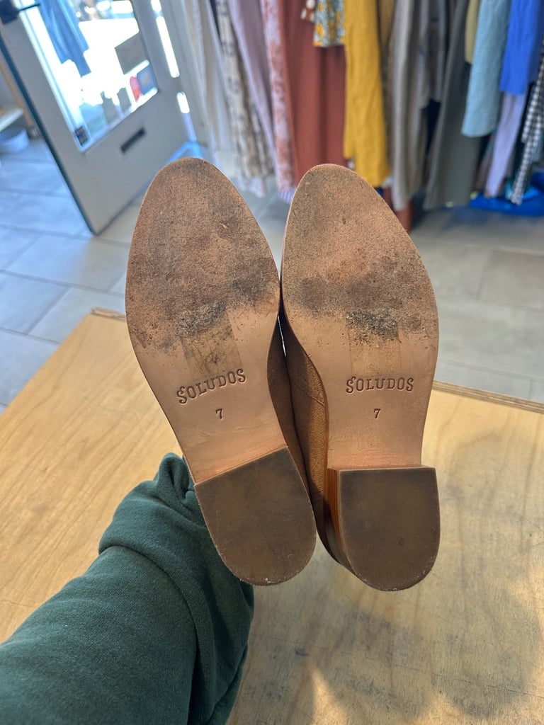 LOOP - Soludos Loafer Heels, Size 7 (#280)