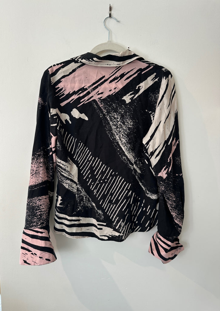 LOOP - Untitled In Motion Button Down Shirt, Size M (#190)