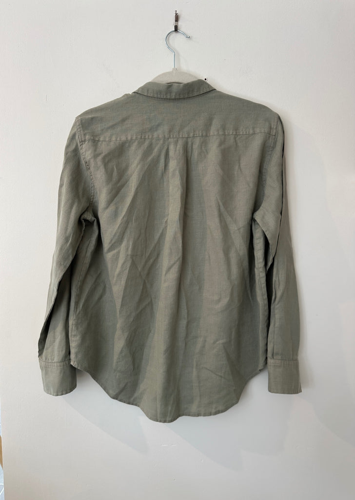 LOOP - Everlane Linen Button Up Shirt, Size 6 (#190)