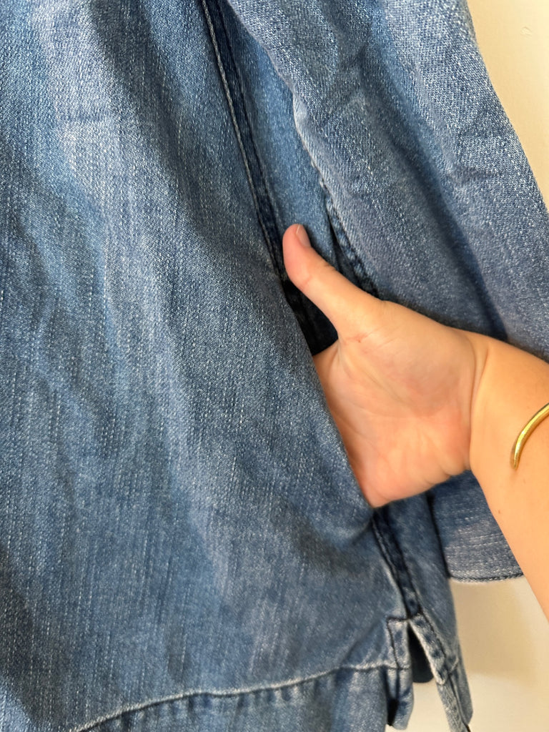 LOOP - Free People Denim Top, Size XS (#280)