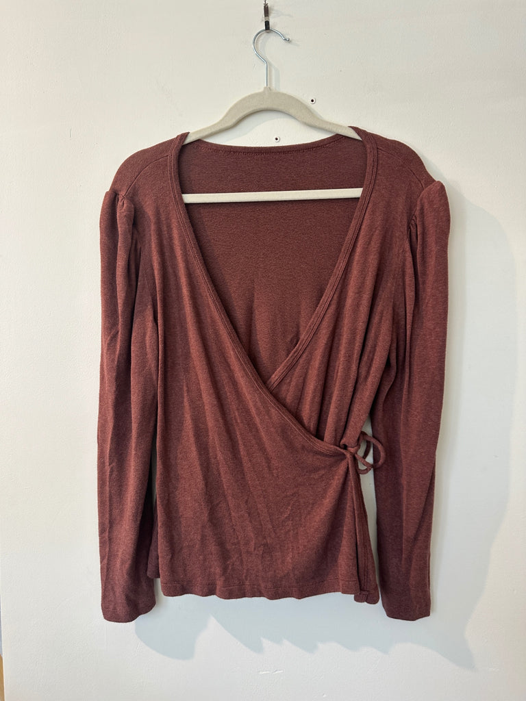 LOOP - Conifer Wrap Top, Size L (#14)
