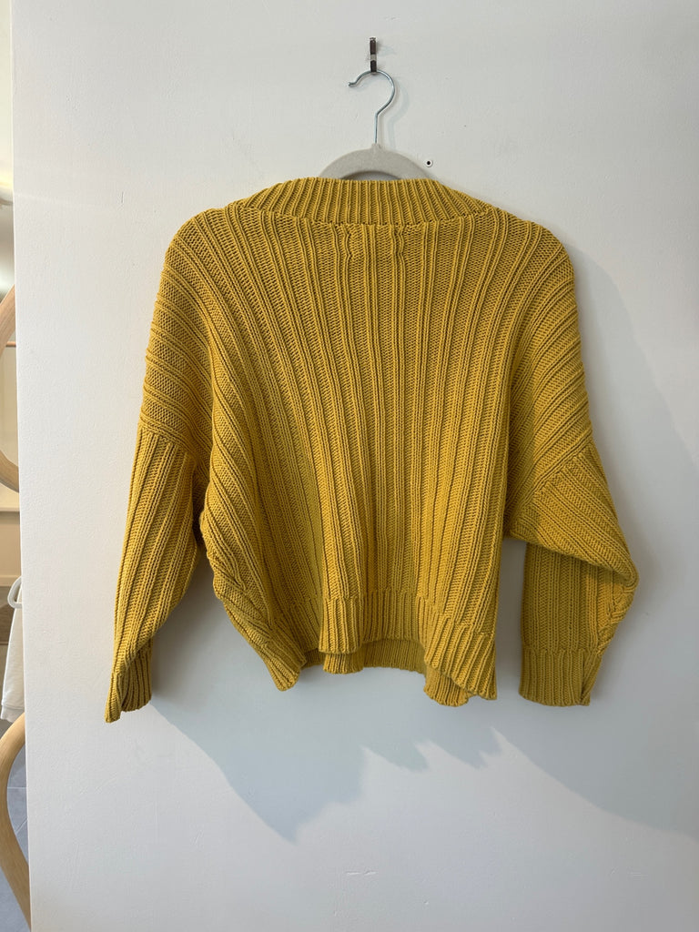 LOOP - Jaggery London Cotton Sweater, Size 1 (#325)