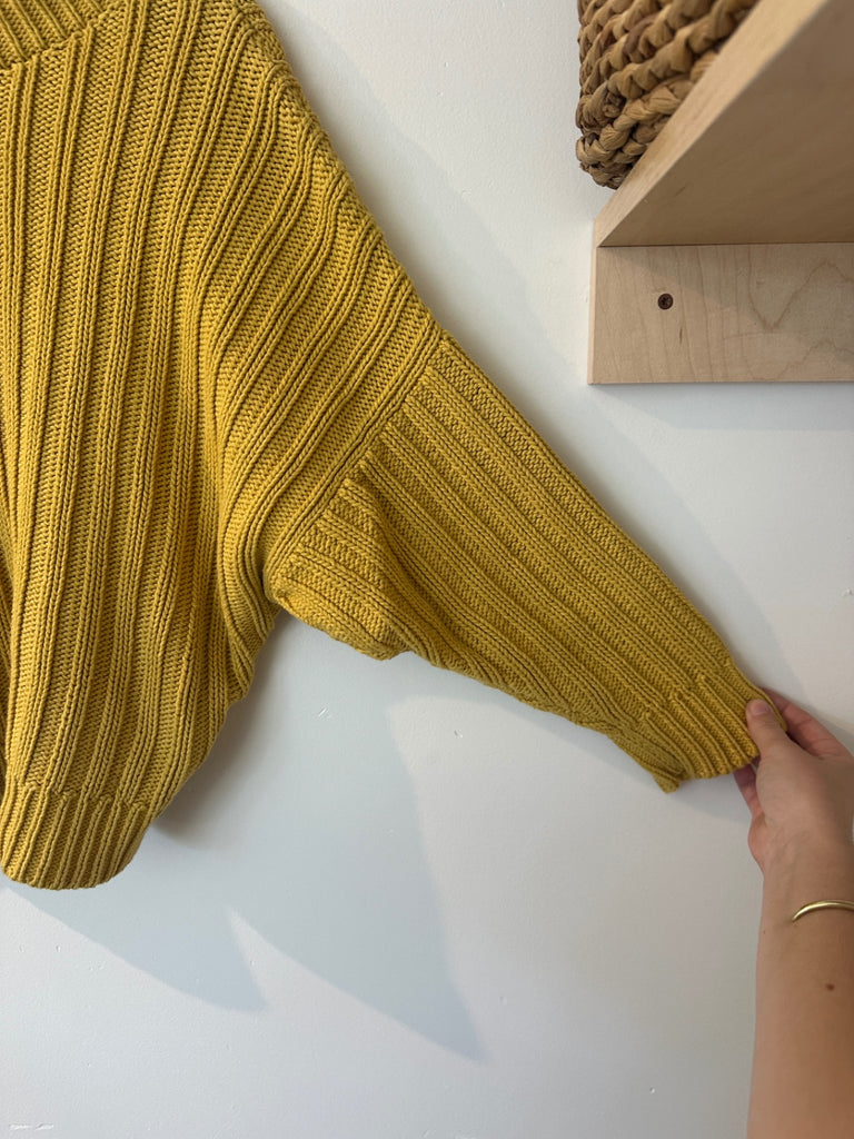 LOOP - Jaggery London Cotton Sweater, Size 1 (#325)