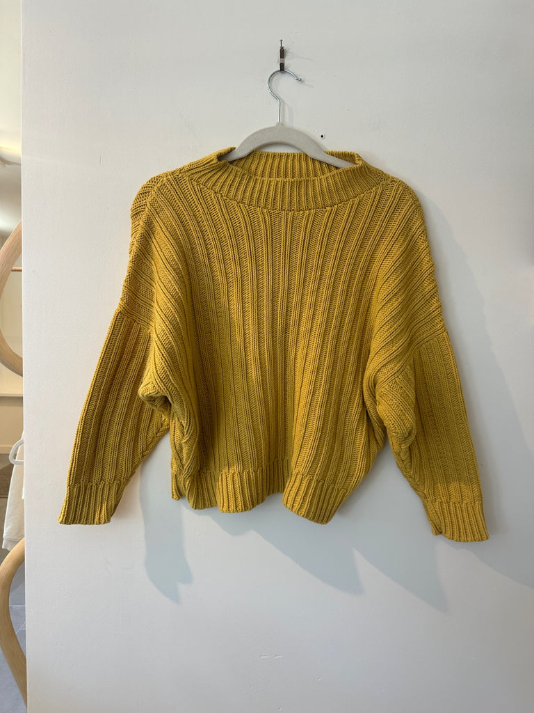 LOOP - Jaggery London Cotton Sweater, Size 1 (#325)