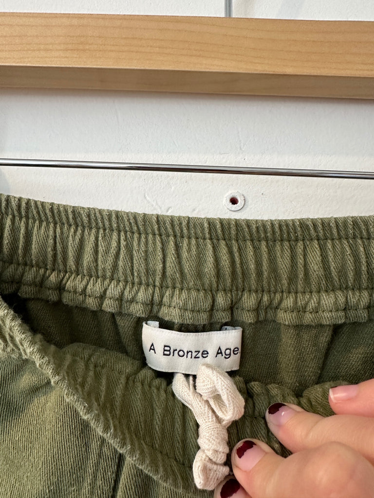 LOOP - A Bronze Age Green Pants, Size S (#325)