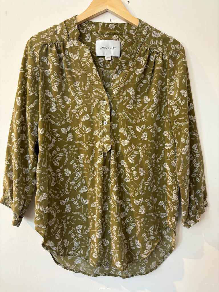 LOOP- Amour Vert Blouse, Size XS (#64)
