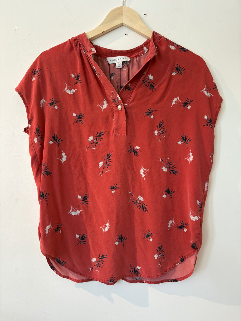 LOOP- Amour Vert Blouse, Size XS (#64)