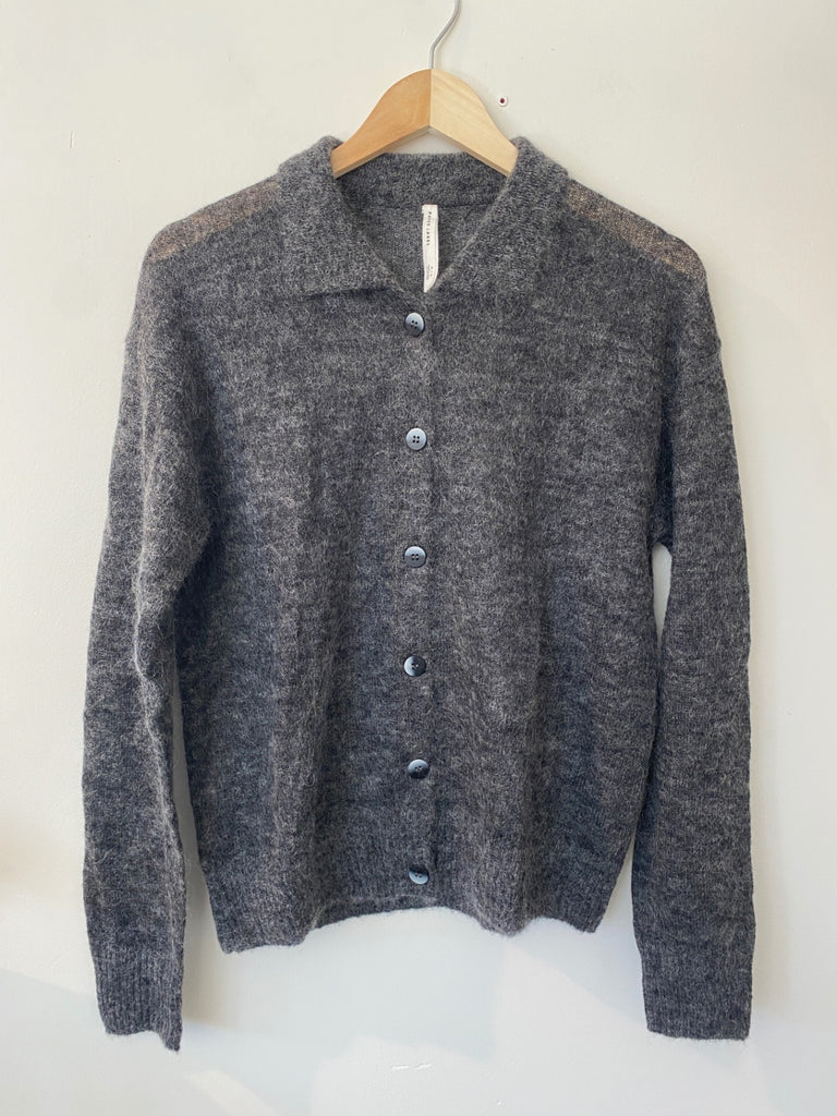LOOP - Paper Label Knit Cardigan, Sz M (#435)