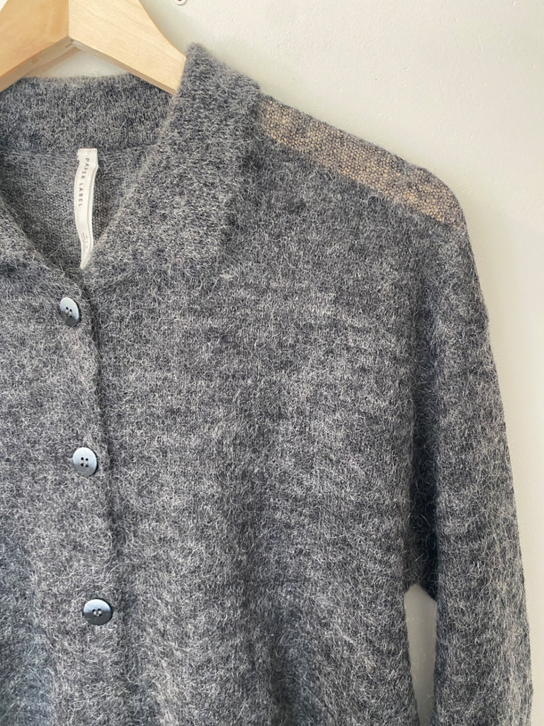 LOOP - Paper Label Knit Cardigan, Sz M (#435)