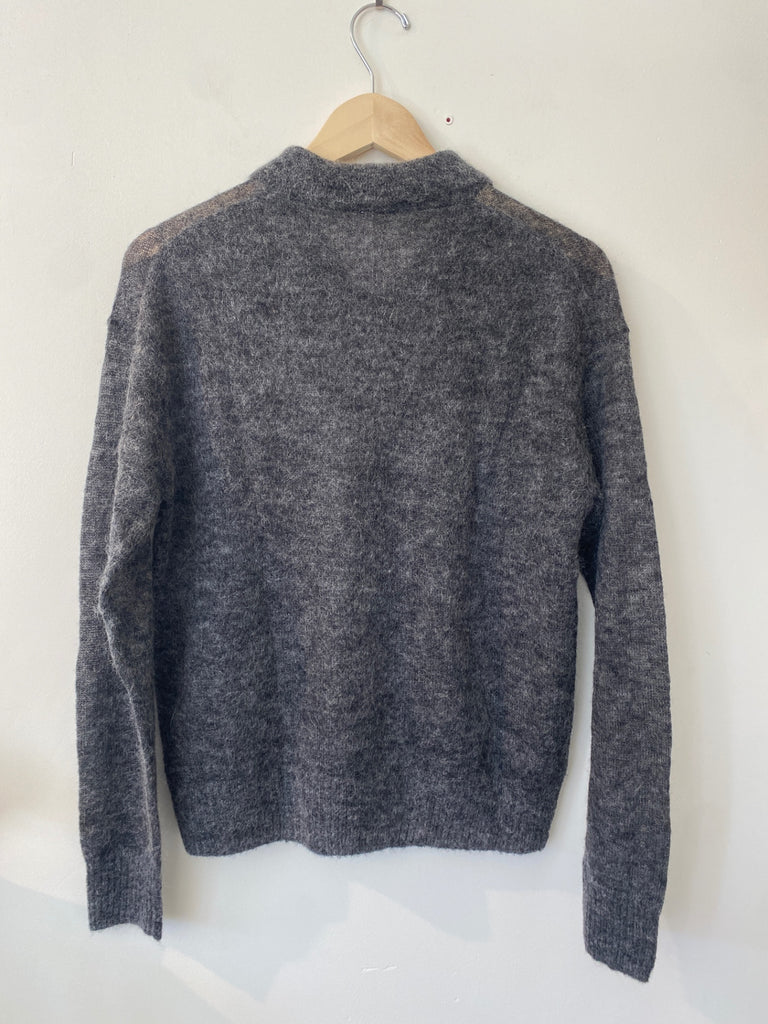 LOOP - Paper Label Knit Cardigan, Sz M (#435)