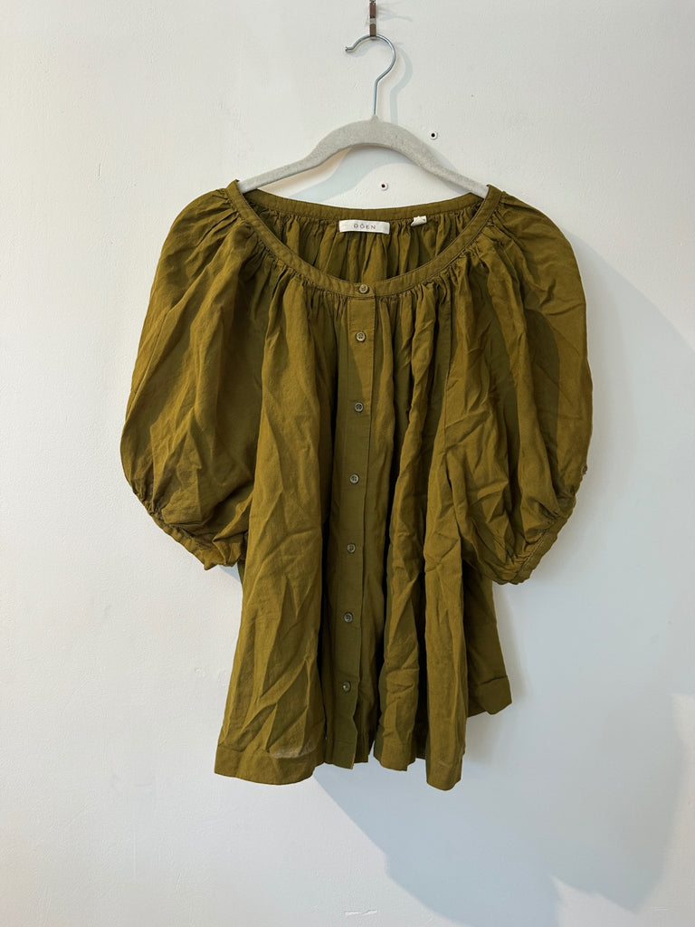 LOOP - Dôen Button Down Blouse, Size XL (#244)