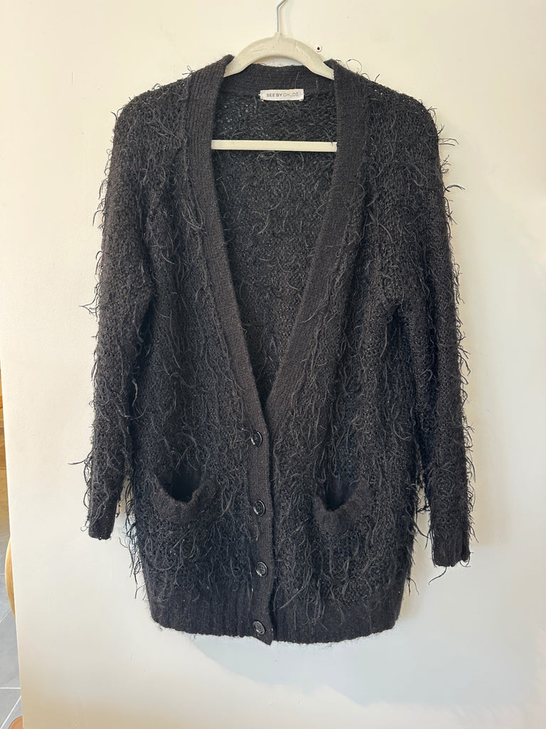 LOOP - See by Chloe Cardigan, Size 4 (#440)