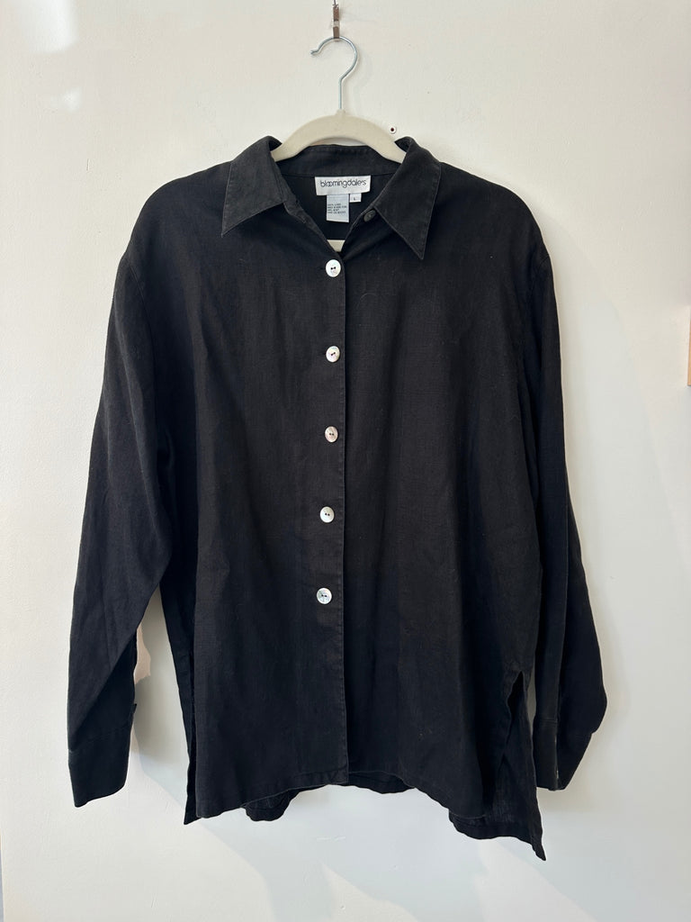 LOOP - Bloomingdale’s Linen Top, Size L (#41)
